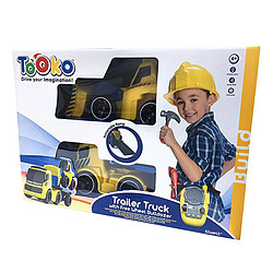 Silverlit Tooko-Camion radiocommandé avec Bulldozer