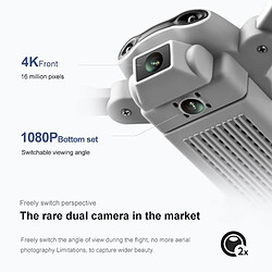 Universal 4DRC V9 New Mini Drone 4K HD Camera(blanche)