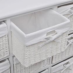 Acheter vidaXL Armoire de rangement Blanc