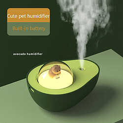 Acheter Universal Humidificateur portable Diffuseur d'arôme d'avocat sans fil USB Humidificateur d'air alimenté par batterie 1200mAh avec lampe atmosphérique pour la page d'accueil |