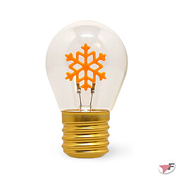 Légami Lampe de table en forme d'ampoule - Flocon de neige