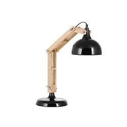 Beliani Lampe de bureau SALADO Noir