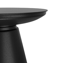 Avis Rendez Vous Deco Table basse Gomez en métal noir D60 cm