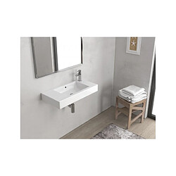 Karag Lavabo suspendu MINOS rectangulaire 70x36x10 cm