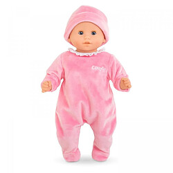 Corolle Bb30 pyjama rose + bonnet