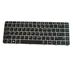 Avis 10 Pièces Clavier US Pour HP EliteBook 840 G3 836308-001 821177-001 Avec Cadre