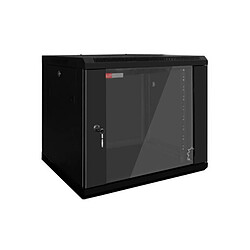 Armoire Murale Rack WP WPN-RWB-20606- 20 U 600 x 600 x 1000 mm Noir