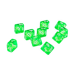 Dice,Ten Sided Dice Gem,Jeu de dés,dés Set,Pour RPG Dungeons Dragons Jeux