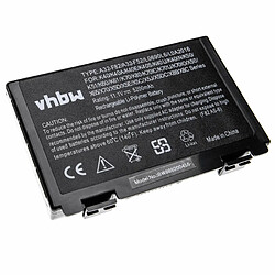 vhbw batterie compatible avec Asus K70ic, K70ij, K70io, P50, P81, Pro 5c, Pro 5D, Pro 5E, Pro 5J, Pro 65 laptop (5200mAh, 11.1V, Li-Polymère, noir)