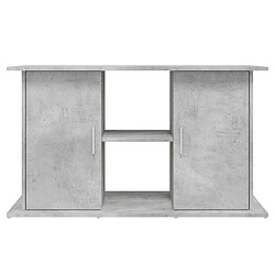 Acheter vidaXL Support pour aquarium gris béton 101x41x58 cm bois d'ingénierie