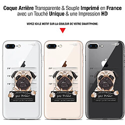 Avis Caseink Coque arrière Apple iPhone 7/8 Plus (4.7 ) Gel HD [ Nouvelle Collection - Souple - Antichoc - Imprimé en France] Beware The Puggy Dog