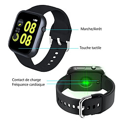 Platyne Montre Fitness Bluetooth Multifonction Compatible Ios