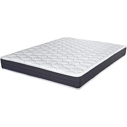 Ebac Matelas 160x200 Record - Ressorts ensachés - Hauteur 20 cm - Ferme 