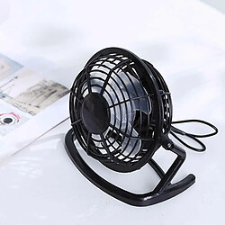 Avis (Noir) Mini Ventilateur de Bureau USB Refroidisseur Silencieux Ventilateur de Table Portable