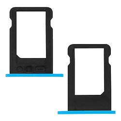 Avizar Tiroir support carte Nano Sim Bleu - Apple iPhone 5C