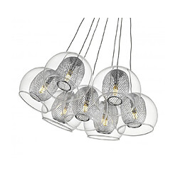 Avis Luminaire Center Suspension Chrome LIVERPOOL 7 Lumières