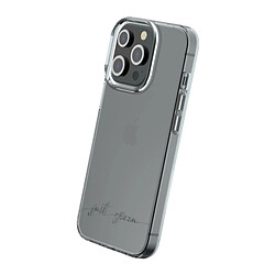 JUST GREEN Coque de Protection pour iPhone 13 Pro Infinia Recyclable Transparent