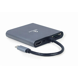 GUPBOO Adaptateur Hub USB-C HDMI USB-C PD VGA USB 3.0 Audio,JL2077