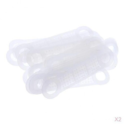 autocollants antidérapants silicone transparent