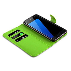 Cadorabo Coque Samsung Galaxy S7 EDGE Etui en Vert pas cher