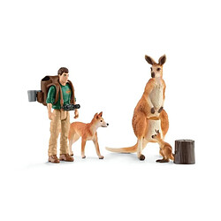 Coffret Aventures en Océanie, figurines animaux sauvages, Schleich 42550 Wild Life, Pour enfant des 3 ans