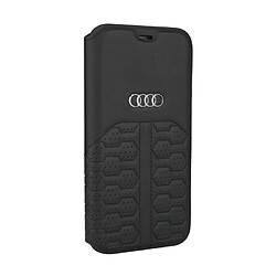 Acheter Audi Etui pour iPhone 12 Mini -noir A6 Série cuir véritable