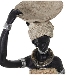 Avis Figurine Décorative Alexandra House Living Argenté Plastique Africaine 12 x 14 x 53 cm