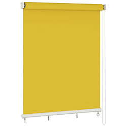 vidaXL Store roulant d'extérieur 220x140 cm Jaune