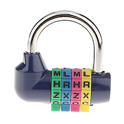 Cadenas 2x 4 Chiffres, Serrure de Gymnase, Serrure D'école, Serrure de Casier - Réinitialisable