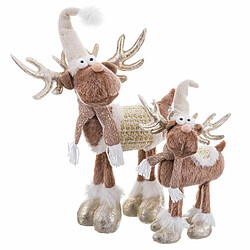 Avis BigBuy Home Figurine Naturel Cerf 35 x 20 x 61 cm