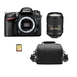 NIKON D7200 + AF-S 18-300MM F3.5-6.3G ED VR DX + 64GB SD card + camera Bag