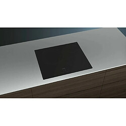 Table de cuisson vitrocéramique 60cm 3 feux 5700w noir - ET61RBKB8E - SIEMENS pas cher