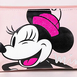 Acheter Trousse Fourre-Tout Triple Minnie Mouse 22,5 x 2 x 11,5 cm Rose