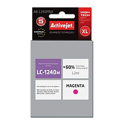 Activejet? Cartouche d'encre originale Activejet AB-1240MNX Magenta