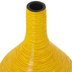 Ensemble de 2 Vases Alexandra House Living Jaune Céramique 25 x 36 x 37 cm (2 Pièces)