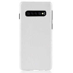 Wewoo Coque rigide pour Galaxy S10 5G - Blanc