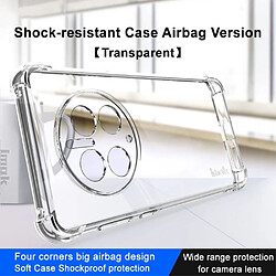 Coque en TPU IMAK transparent, flexible, airbag quatre coins, anti-chute pour votre Huawei Mate 50 Pro 4G - transparent