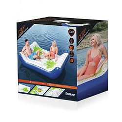 Radeau gonflable Bestway Chill splash lounge 2.21 * 1.74 m Blanc 71609 pas cher