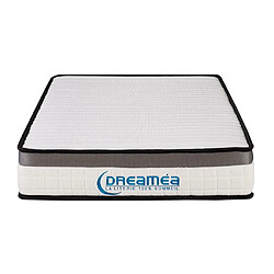 Acheter Vente-Unique Ensemble 90 x 190 cm sommier + matelas mousse mémoire de forme ép.19cm - ORTHOMEMORY de DREAMEA