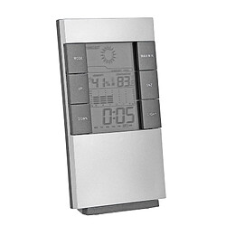 Avis Wewoo Thermomètre Affichage numérique LCD hygromètre température humidité compteur alarme d'horloge