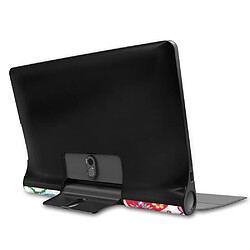 Acheter Etui en PU impression de motifs avec support papillon pour votre Lenovo Yoga Smart Tab 10.1/Tab 5 YT-X705