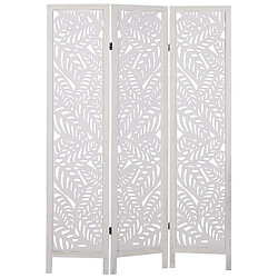 Beliani Décorations MELAGO 122 cm 170 cm Blanc