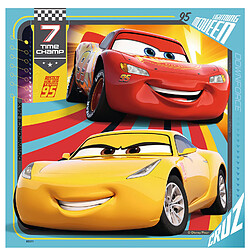 Ravensburger Puzzle 3 x 49 pièces : Cars 3 Prêts pour la course