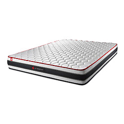 Somness Matelas ENERGY ressorts ensachés et mémoire de forme 200x200