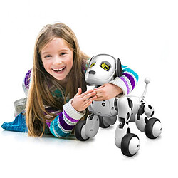 Universal Sans fil 2.4G télécommande robot chien RC marche robot chien jouets électroniques pour animaux de compagnie jouets éducatifs pour enfants cadeau d'anniversaire d'enfant Xmas | Animaux de compagnie électroniques pas cher