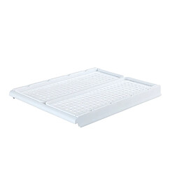 WENKO Lot de 2 Paniers pliables - Blanc