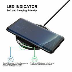 Doca Chargeur Rapide Intelligent Sans Fil Compatible Qi