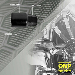 Acheter Vis antivol OMP OMPS09811201 M12 x 1,25 4 uds Noir