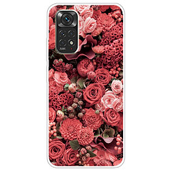 Coque en TPU anti-rayures, IMD, antichoc Million de fleurs sans art pour votre Xiaomi Redmi Note 11 Pro 5G (Qualcomm)/Redmi Note 11 Pro 4G (MediaTek)