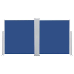 Maison Chic Auvent latéral rétractable de balcon | Store extérieur | Auvent solaire Bleu 160 x 600 cm -GKD69854